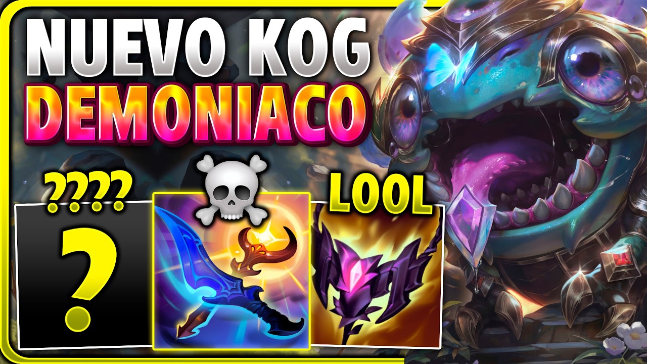 😱¡LA PESADILLA de FIORA! ¡USÉ el *KOGMAW AP* con GHOST y su BUILD PEDORRA que LE HIZO VOMITAR!