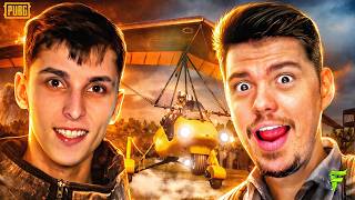 FROGMAN &amp; NETENHO JOGANDO DUO DE GLIDER NO PUBG FPP!