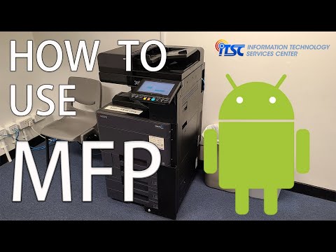 Print to Multi-Function Printers from Android Device in HKUST