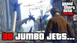 What Happens When You Give Everyone Jumbo Jets in a GTA Online Lobby..?
