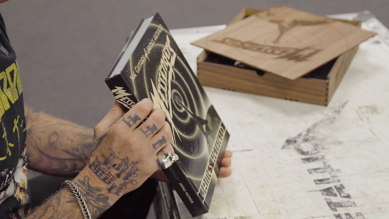 Messengers: The Guitars of James Hetfield Unboxing Video
