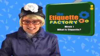 The Etiquette Factory Beginner's Program