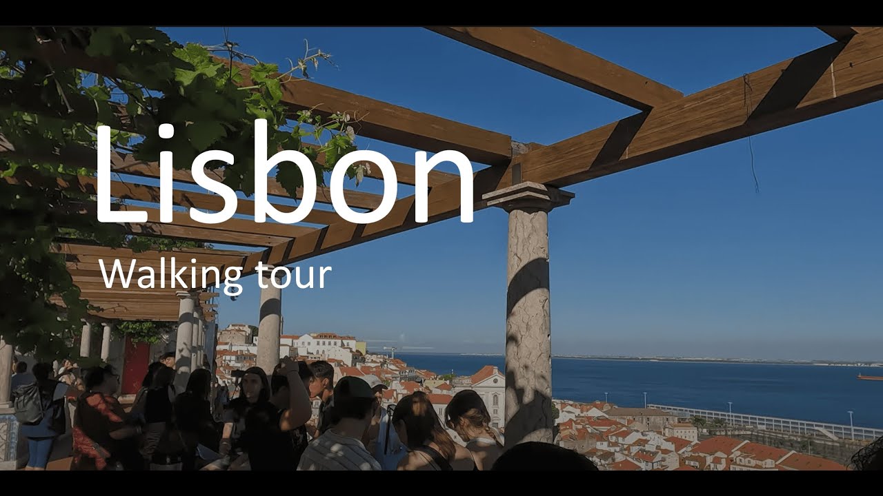 Lisbon walking tour [4K]