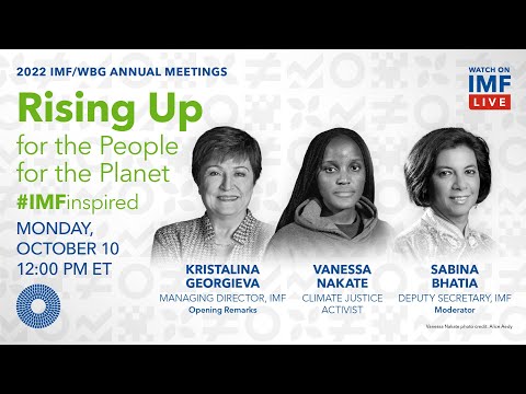 Imf inspired: rising up for the people, rising up for the planet