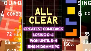 [Tetr.io] GREATEST COMEBACK OF ALL TIME + RNG MIDGAME PC