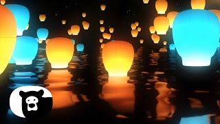 Hey Bear Relax  Lanterns  Relaxing Video  Calming Music  Stress Relief