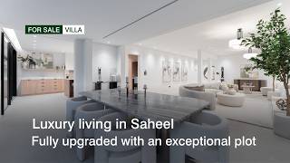 Luxury Living In Saheel Fully Upgraded With An Exceptional Plot Haus & Haus