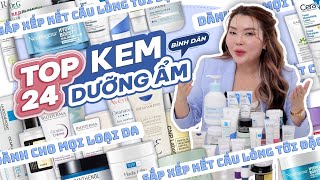 Top 24 kem dưỡng ẩm giá bình dân