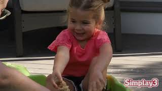 Sensory Sandbox Fun | Caterpillar Sandbox | Simplay3
