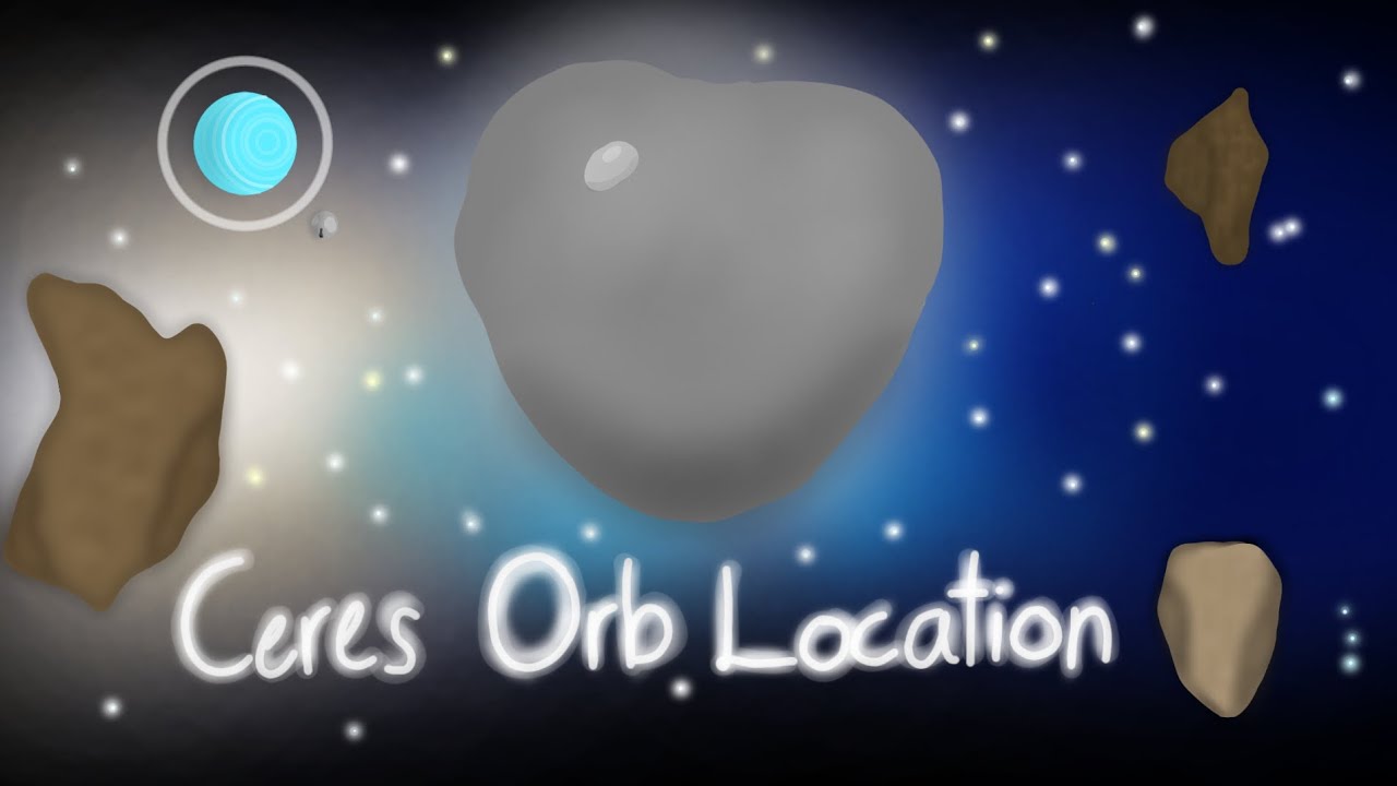 Ceres Orb Location | Space Simulator - YouTube