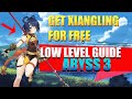 Genshin Impact SPIRAL ABYSS GUIDE - How to Clear ABYSS Floor 3 with LOW LEVEL CHARACTERS - F2P GUIDE