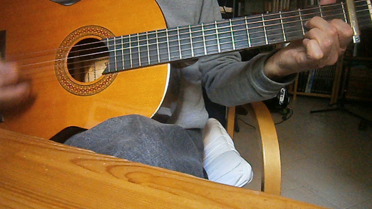 Guitarra Suena Mas Bajo -- Nicola di Bari, acordes por Guillermo - YouTube