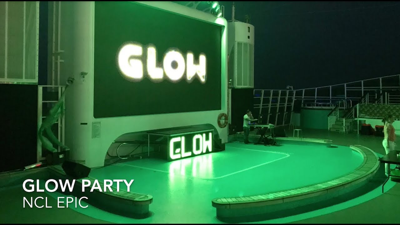 NCL EPIC Glow Party YouTube