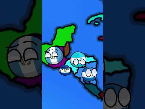 en 1958 Guatemala 🇬🇹  casi desaparece de la tierra 🌏🗿 #countryballs #shorts #humor #paisesdelmundo