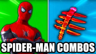 BEST SWEATY SPIDER-MAN SKIN COMBOS in Fortnite! (Chapter 3 Spiderman Skin Gameplay)