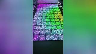 Full color  starlit dance floor
