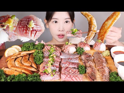 다시 만난💙 제철 청어회 청어알 먹방 Raw Herring &amp;amp; Herring <strong>Roe</strong> [eating show] mukbang korean food