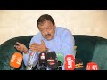 حكيم وحيد رئيس جماعة الحاجب ونائب برلماني اقليم الحاجب يرد اثناء الندوة الصحفية عن إدعاءات مغرضة 