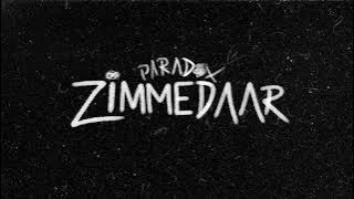 Zimmedaar- Paradox ft. Arpit Bala | Prod. by A.O.D. | Overthink EP |  Audio