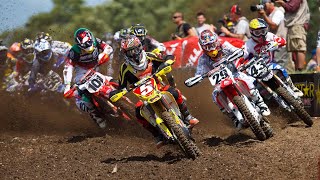 2010 Rd.12 Pala Motocross - 450 Moto 2, Ben Townley, Brett Metcalfe, Andrew Short, Ryan Dungey