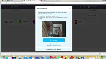 ClassDojo Student Accounts-QR Codes/Posters (Step 3)