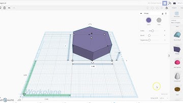Tinkercad Hexagon Video 1