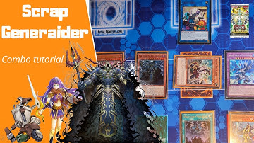 Yu-Gi-Oh! Scrap Generaider COMBO TUTORIAL! In-depth! (December 2023 format) 1 card crazy combo!