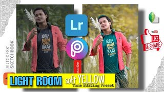 Lightroom Se Soft Yellow Photo Edit Kase Kare 🔥|| Lightroom Mobile Free Preset Download screenshot 2