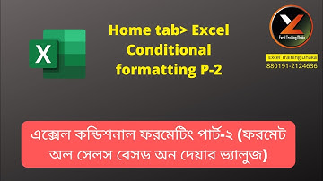 Power bi bangle Excel conditional formatting P 2 (Format all cells based on their values)