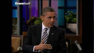 Leno Asks Obama About His "Leading From Behind Tactic"