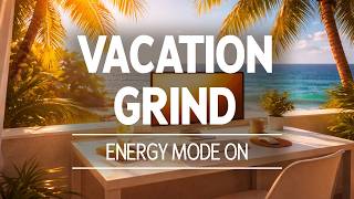 🌊 Beachside Hustle – Summer Work Vibes with Energy | Upbeat Focus Music