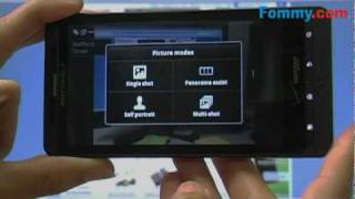 Camera/Video Demo for Motorola DROID X!