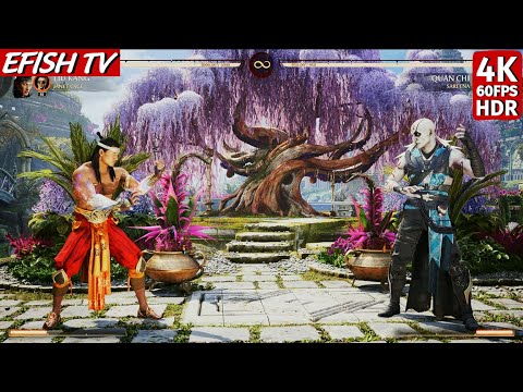 Liu Kang & Janet Cage vs Quan Chi & Sareena (Hardest AI) - Mortal Kombat 1