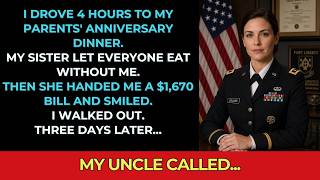 Famous I Arrived at My Parents' Anniversary Dinner—Then My Sister Slid a $1,670 Bill Across the Table Wealth