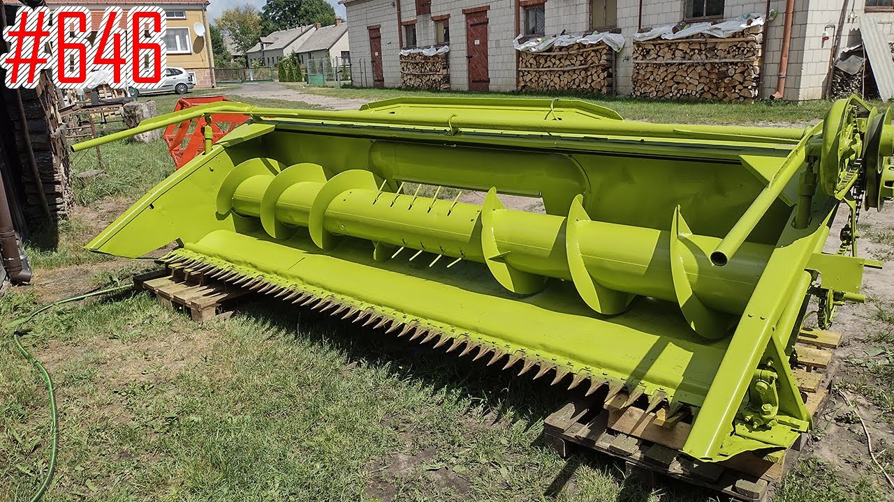 Malowanie kombajnu Claas Matador Gigant, w końcu będzie trochę lepiej wyglądać #646