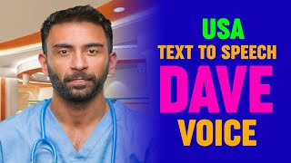 Text to Speech DAVE VOICE,  US