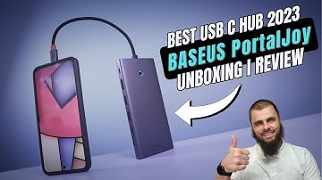 Best USB C Hub for Mac I Laptop I Android I iPad I Baseus PortalJoy Unboxing I Review I DP 4K 120HZ