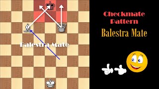 Checkmate Pattern YOU MUST KNOW: Balestra Mate