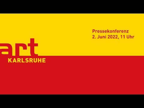 art KARLSRUHE 2022 - Vorab-Pressekonferenz im Karlsruher ZKM (2. Juni 2022)