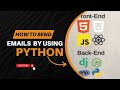 Sending Leave Requests via Email in Django |Email Automation in Django | Step-by-Step Guide| Python