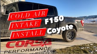 2021 F150 Platnium Edition 5.0 Corsa Performance  Cold Air intake Install🔧