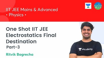 One Shot IIT JEE Electrostatics Final Destination | Part-3 | IIT JEE | Mission JEE| Ritvik Bagrecha