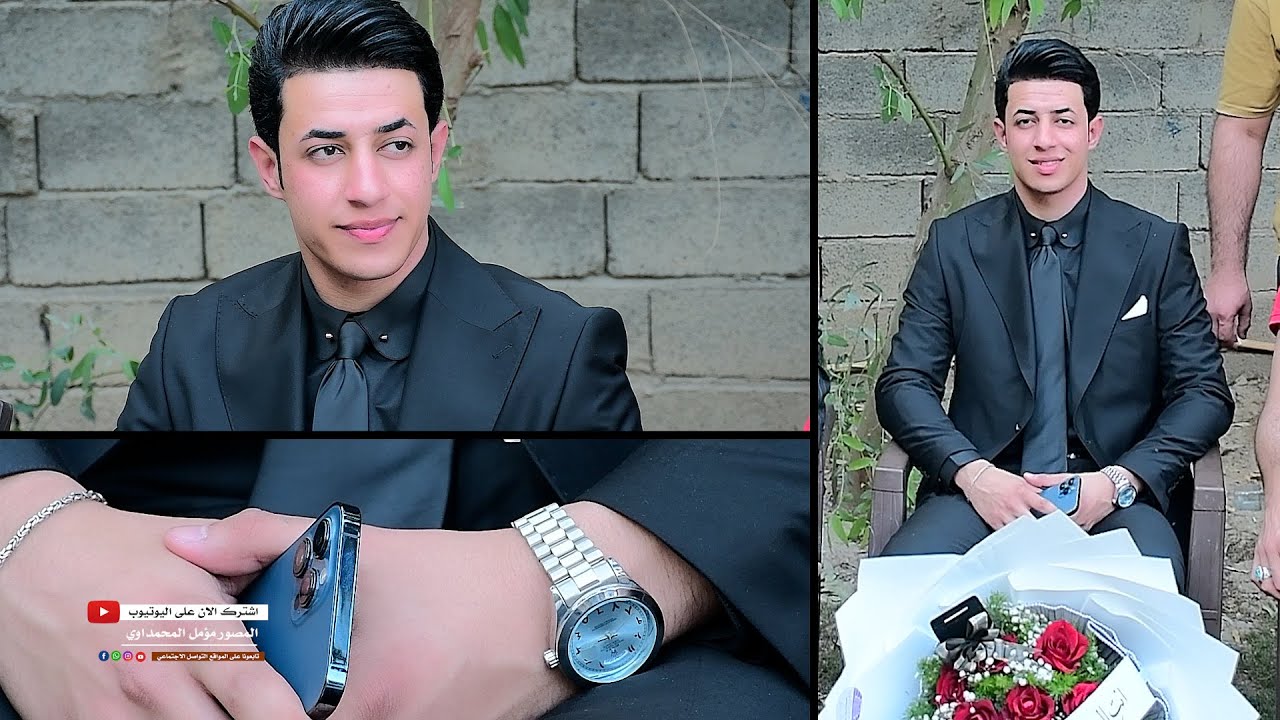 أفراح عشيرة الشموس (بيت فنجان ) عقد قرأن تقي أحمد الشموسي