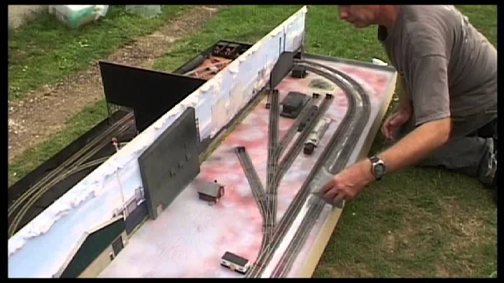 Trio Model Railway Layout Pt6 – Volcano and Scatter