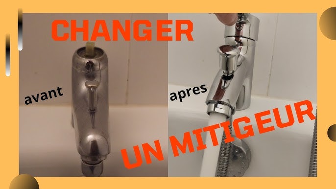 PROBLEME BAIGNOIRE - Changer l'inverseur de bain