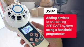 Adding devices to an existing XFP CAST system using a handheld programmer