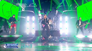 Busted’s electrifying medley of their greatest hits! | The National Lottery’s NYE Big Bash | ITV