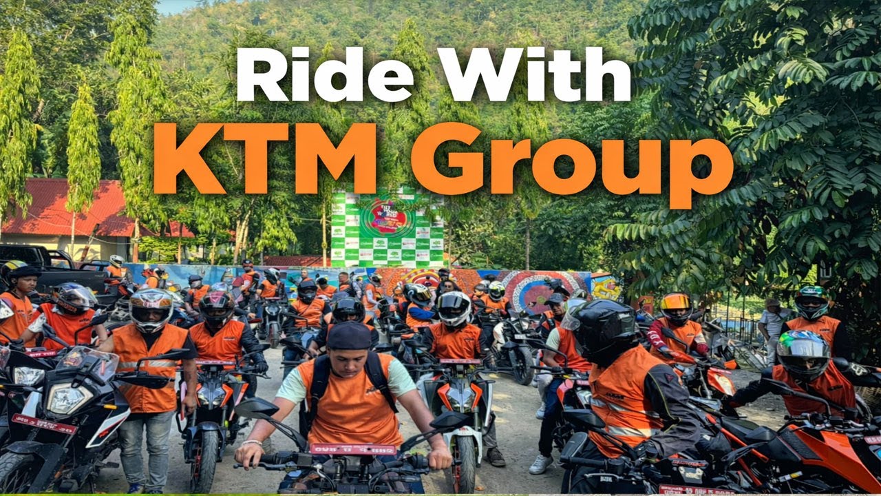 Riding with KTM Group | Bhaktapur KTM Showroom | dilraivlogs | 🏍️