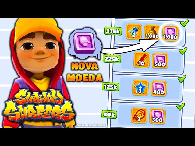 Subway Surfers - Missão das 200 Moedas 