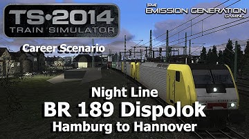 Night Line - Career Scenario - Train Simulator 2014